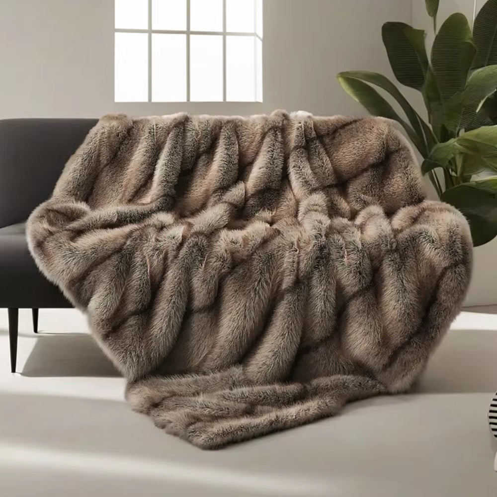 Luxury Faux Fur Blanket