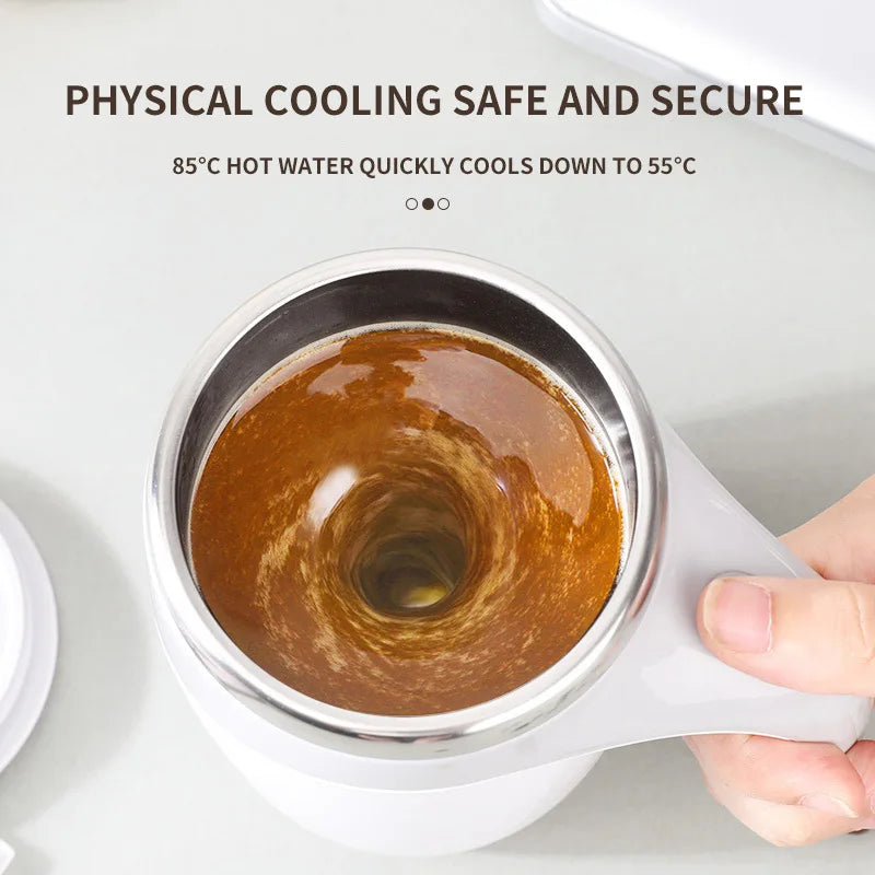 SpinSip™ Automatic Stirring Mug