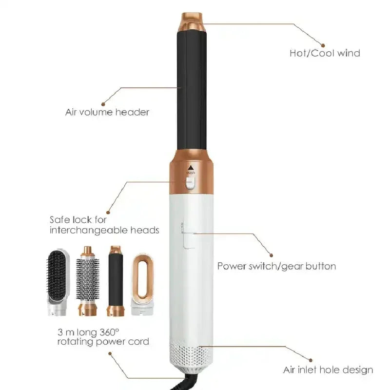 StyleEase™ 5-in-1 Hair Styler & Dryer