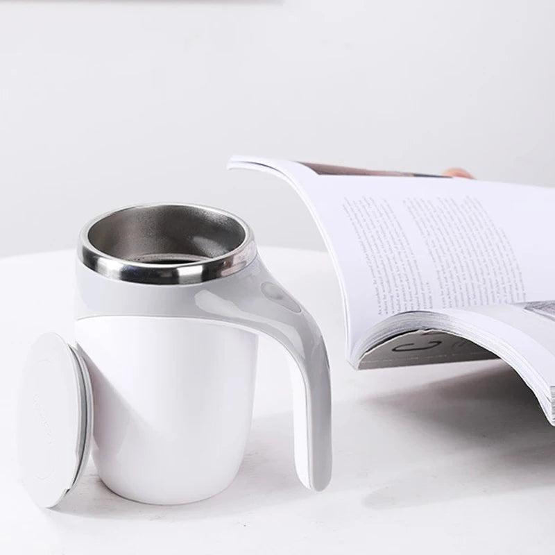 SpinSip™ Automatic Stirring Mug