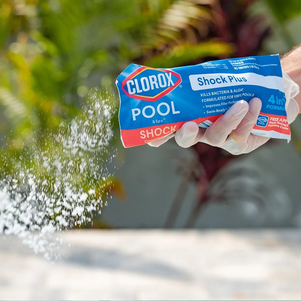 Shock plus Pool Shock for Swimming Pools, 6Pk
