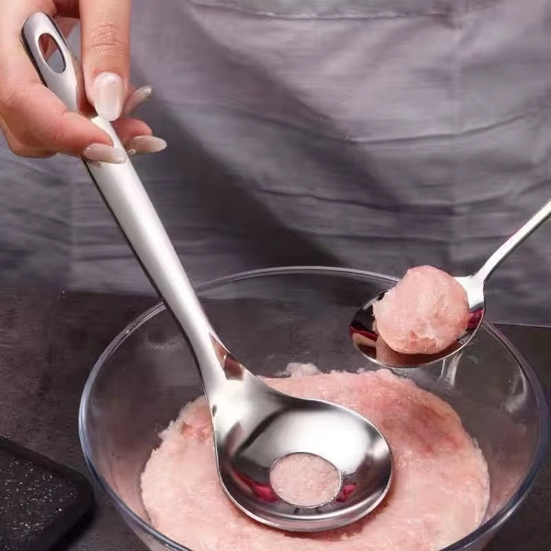 Stainless Steel Non-Stick Meatball Maker & Food Processor"