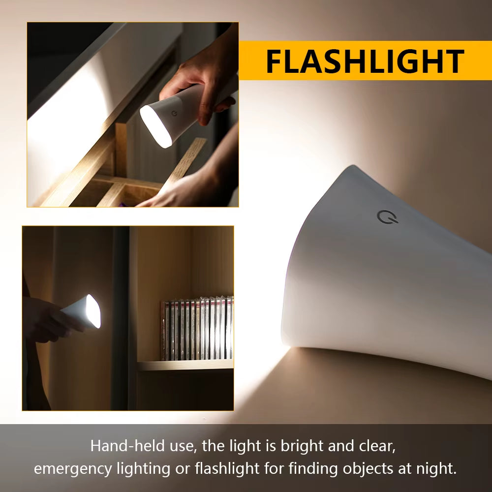 USB Rechargeable Touch-Control LED Desk Lamp