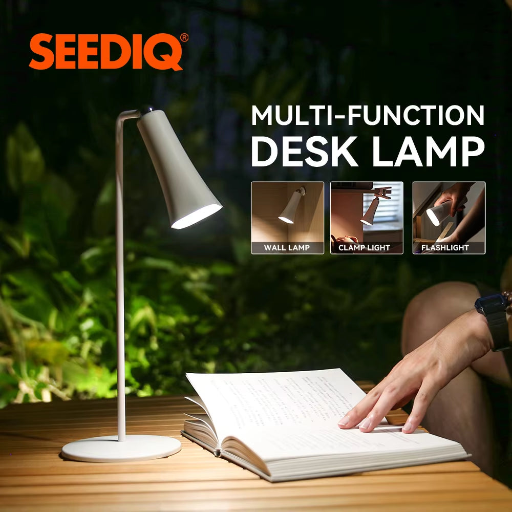 USB Rechargeable Touch-Control LED Desk Lamp