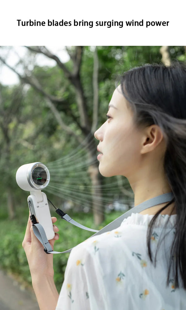 TurboBreeze Portable Fan