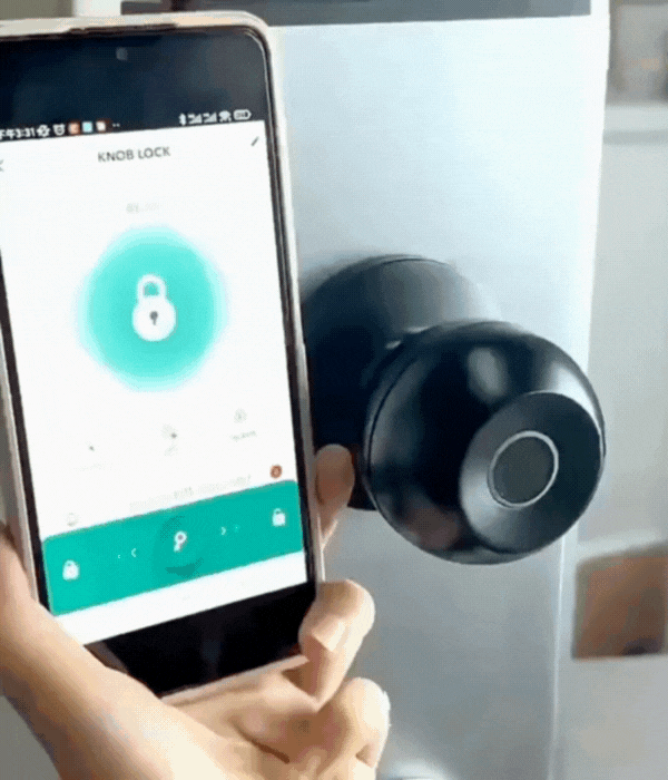 LockMate™ Fingerprint Knob