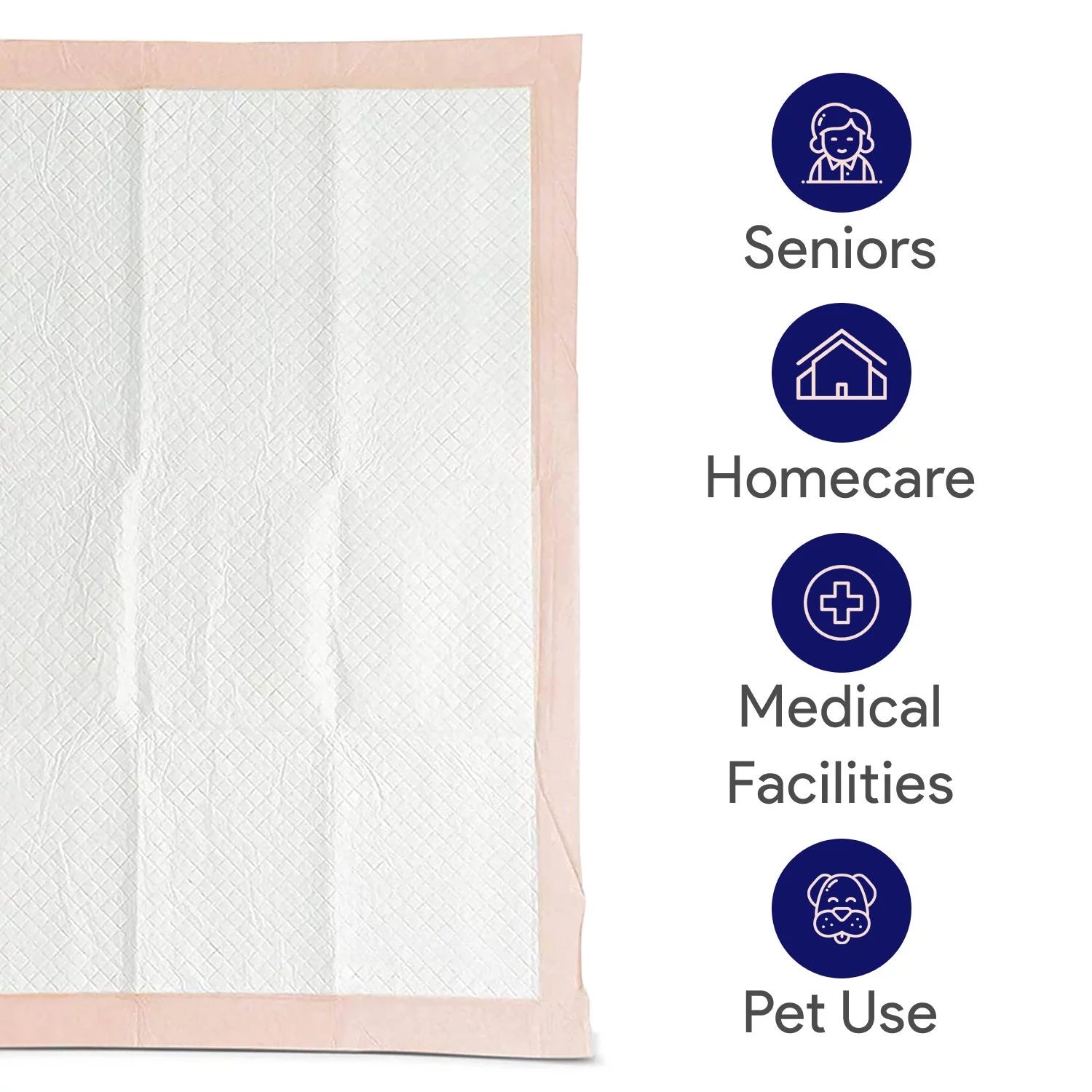 Premium Disposable Chucks Underpads 100 Count, 30" X 36" Bulk Case Pack