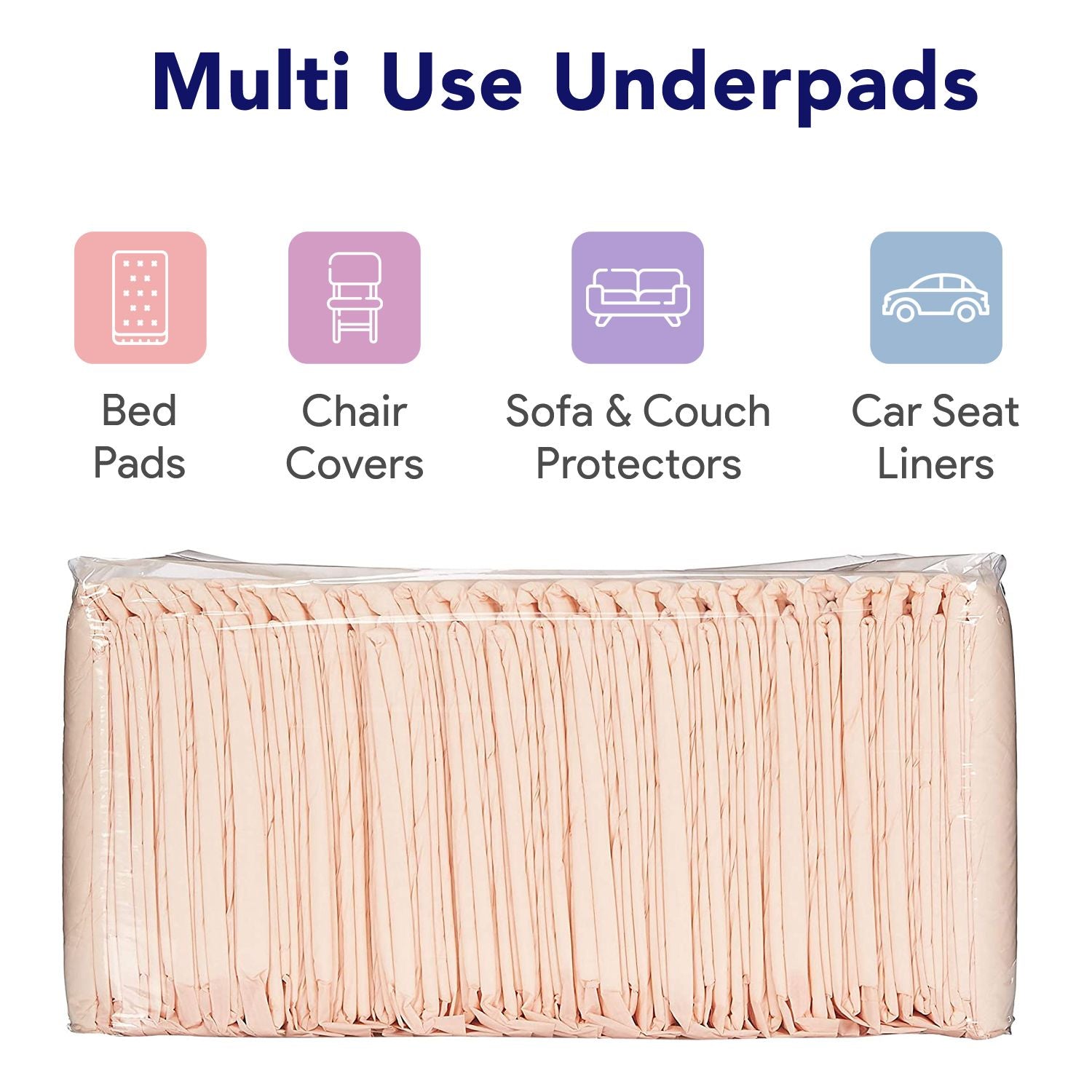 Premium Disposable Chucks Underpads 100 Count, 30" X 36" Bulk Case Pack