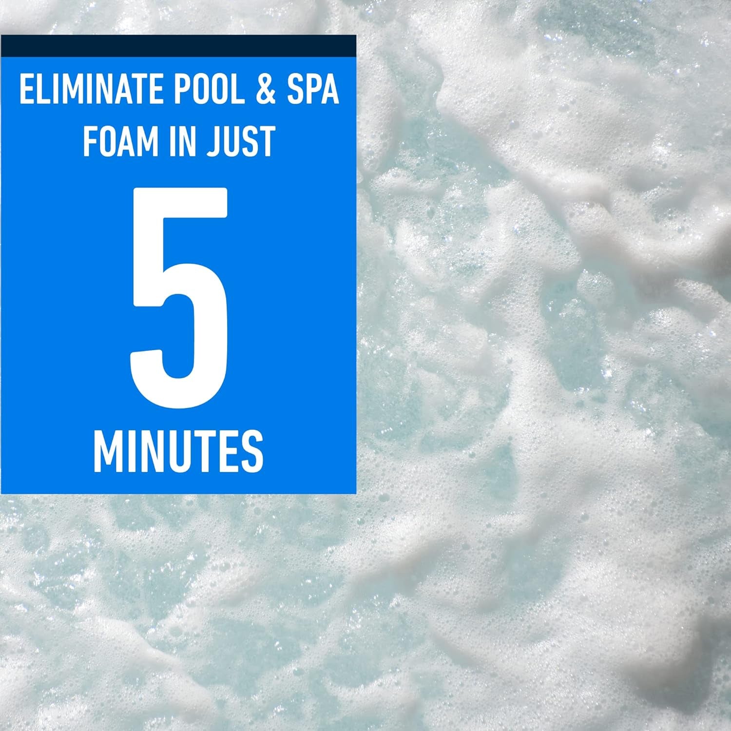 Hot Tub™ Fast-Acting Defoamer for Clear Water