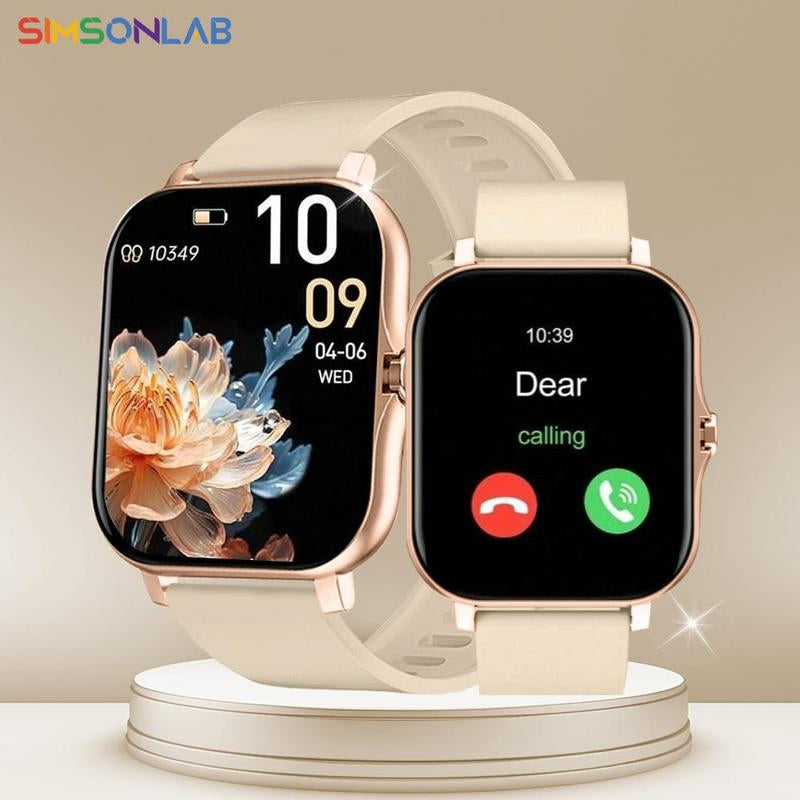 IMSONLAB  HD Smartwatch with BT Calling & Sports Tracking – Android & iOS Compatible