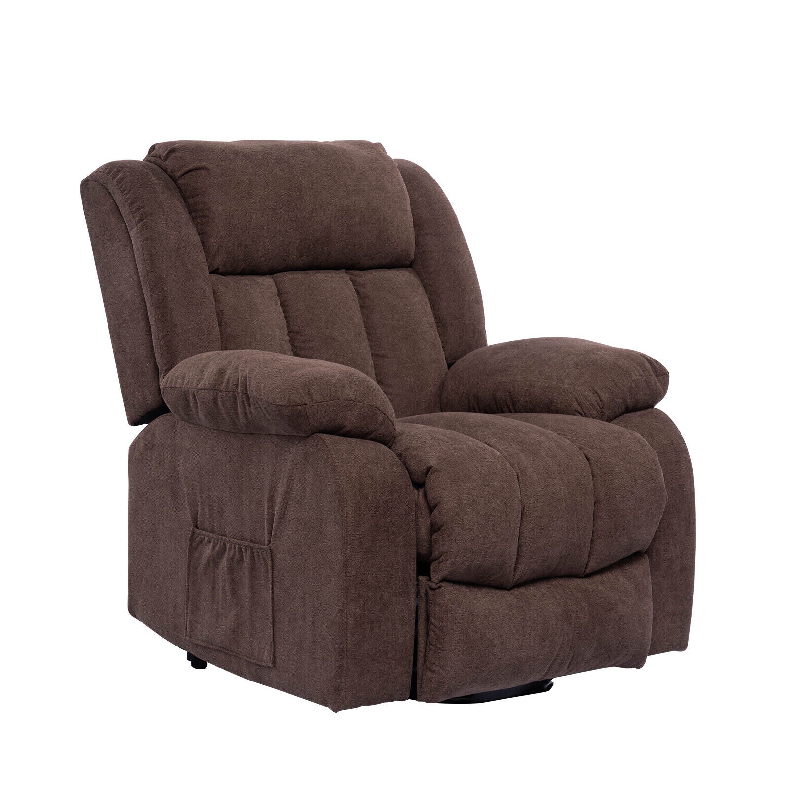Power Lift Massage Recliner Chair for Elderly Heated Fabric Recliner Ergonomic
