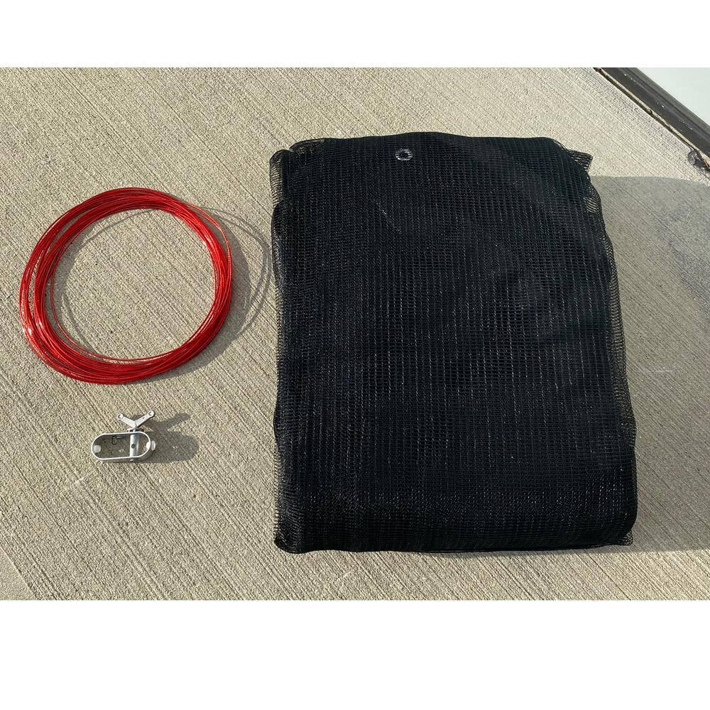 15 Ft. round Pool Winter Leaf Net Cover for Above-Ground Pools