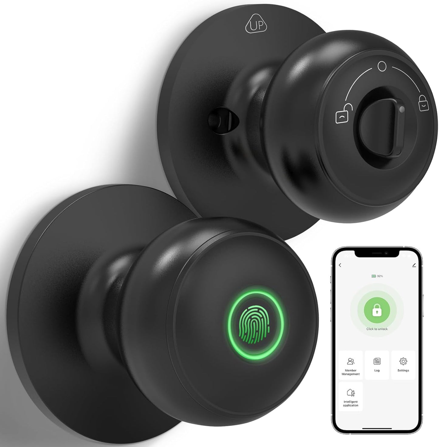 LockMate™ Fingerprint Knob