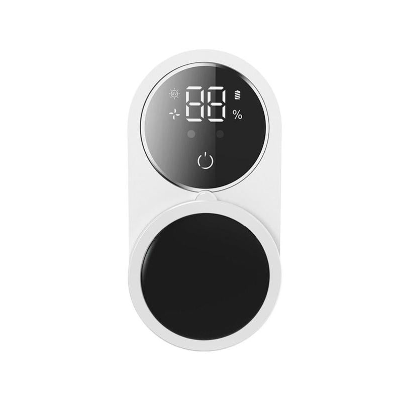 Wall-Mounted UV Toothbrush Sterilizer – Rechargeable Holder & LED Smart Screen
