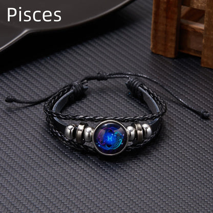 Zodiac Charm Bracelet™ – Vintage Luminous Wrap