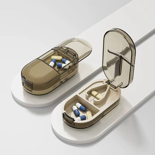 PillCutter™ 2-in-1 Portable Pill Splitter & Storage