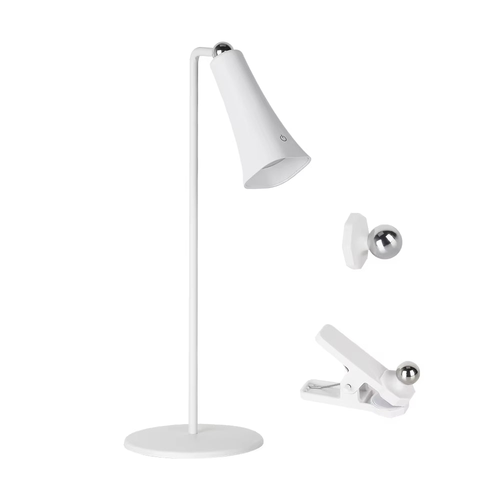 USB Rechargeable Touch-Control LED Desk Lamp