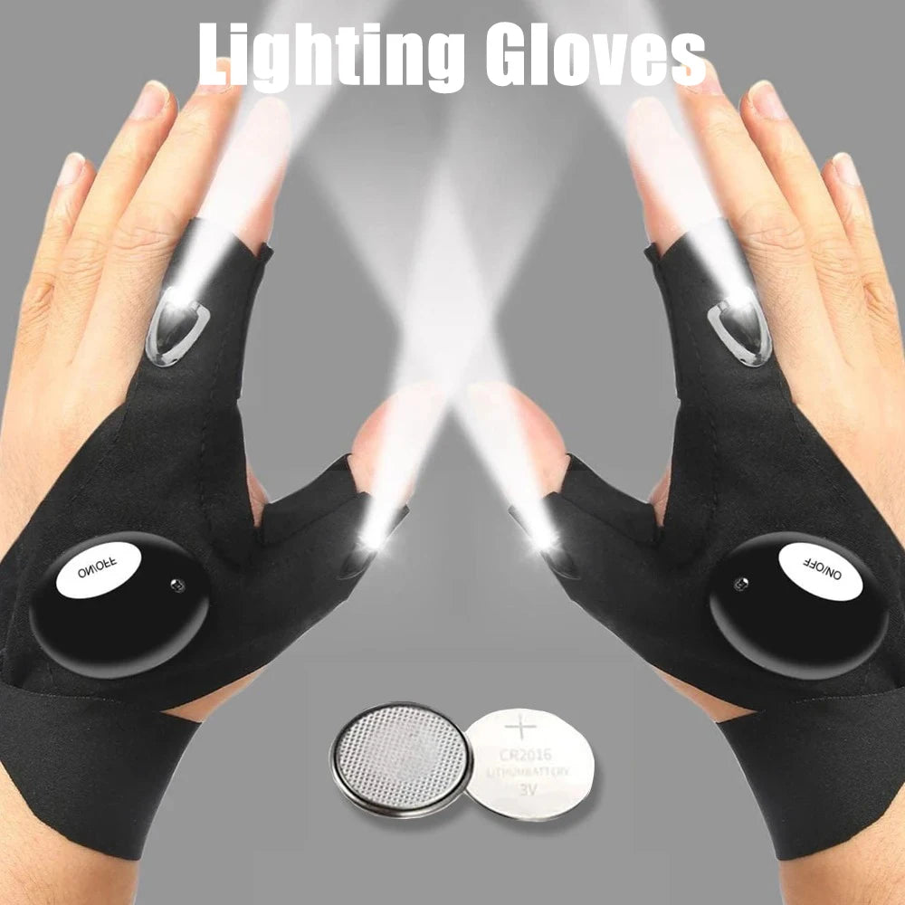 LED Luminous Gloves: Light Up Your Adventures!