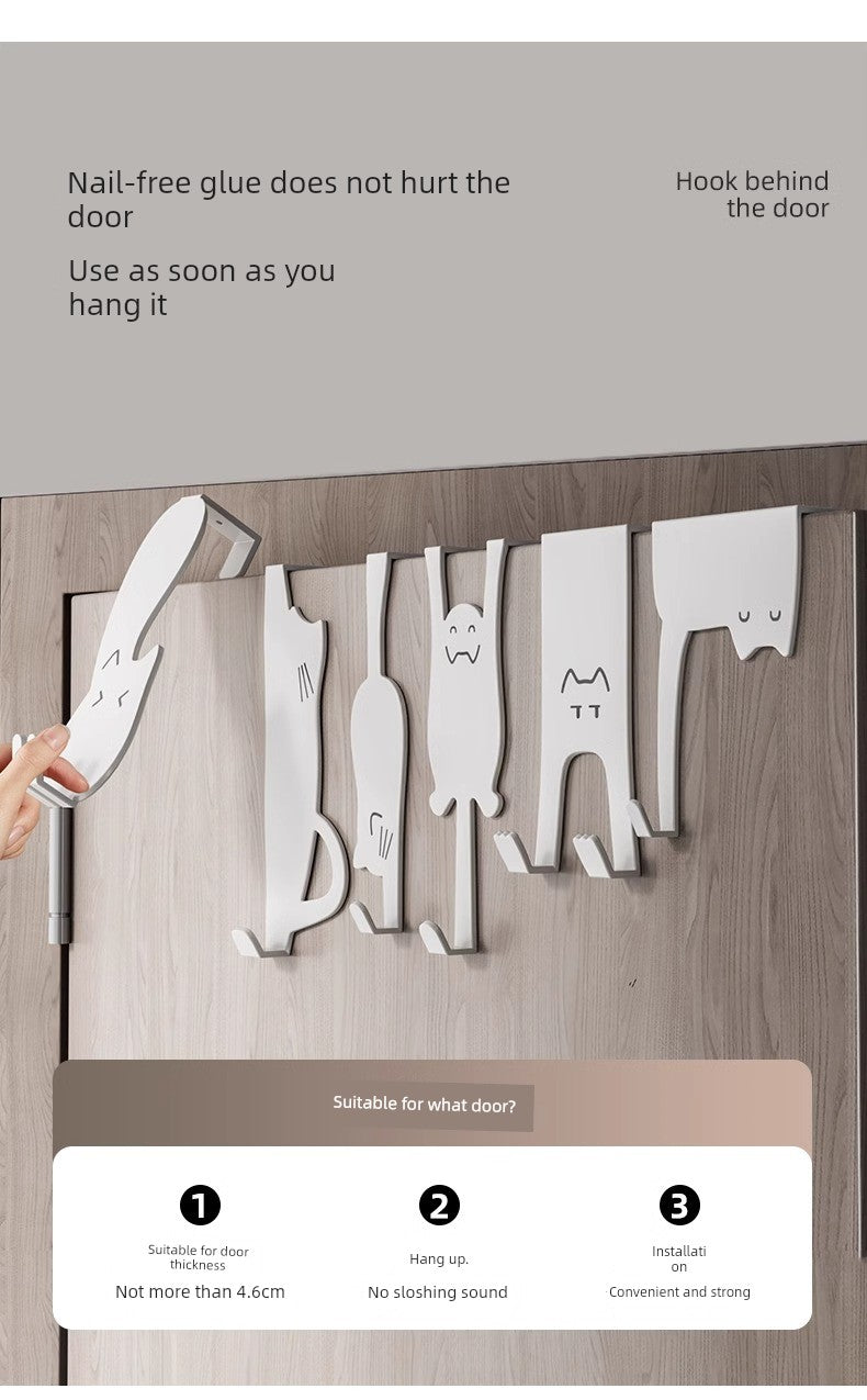 Youqin Hot Punch-Free Bedroom Clothes Hat Hook