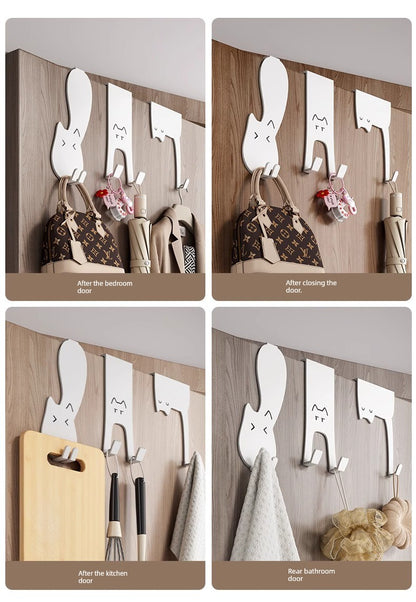 Youqin Hot Punch-Free Bedroom Clothes Hat Hook