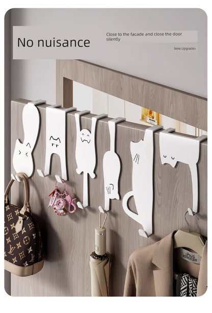 Youqin Hot Punch-Free Bedroom Clothes Hat Hook