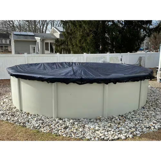 15 Ft. round Pool Winter Leaf Net Cover for Above-Ground Pools