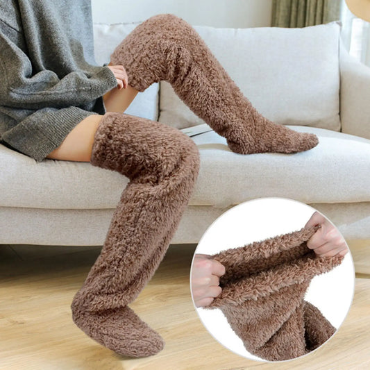 Cozy™ Over-the-Knee Fuzzy Socks