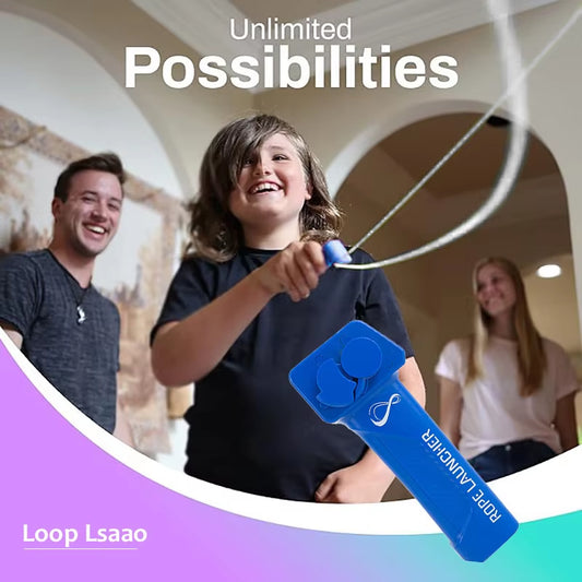 ZipLoop™ Adjustable Rope Launcher Toy